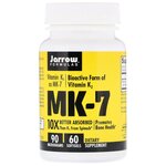 Jarrow Formulas MK-7 (витамин K2 в форме MK-7) 90 мкг 60 капсул - изображение