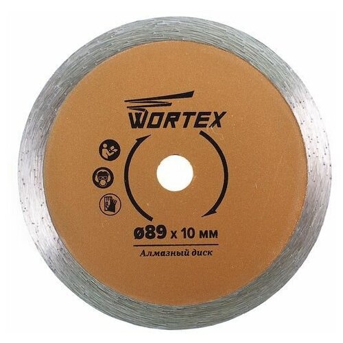 Диск пильный по керамике 89x10 мм HS S100 T в блистере (HSS100T00009) (WORTEX)