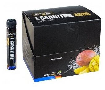 L-Carnitine 3000, 14 ампул * 25 мл, Strawberry Kiwi / Клубника Киви