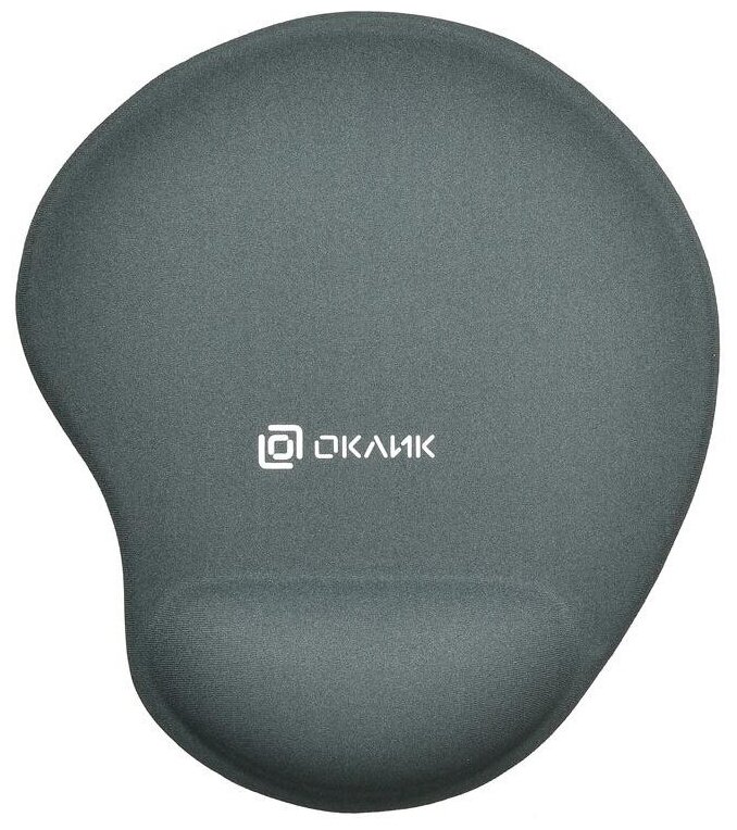 Коврик для мыши Oklick OK-RG0550-GR Мини серый 230x200x20мм