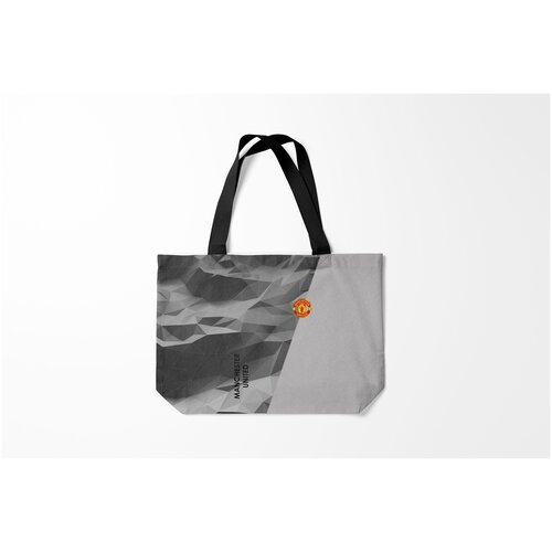 фото Сумка-шоппер / 46х35 см / футбол / manchester united burnettie