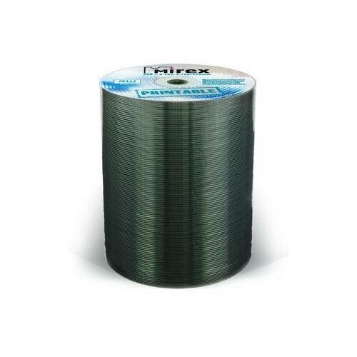 диск dvd r mirex 4 7 gb 16x shrink 50 50 500 Диск DVD+R Mirex 4.7 Gb, 16x, Shrink (100), Ink Printable (100/500)