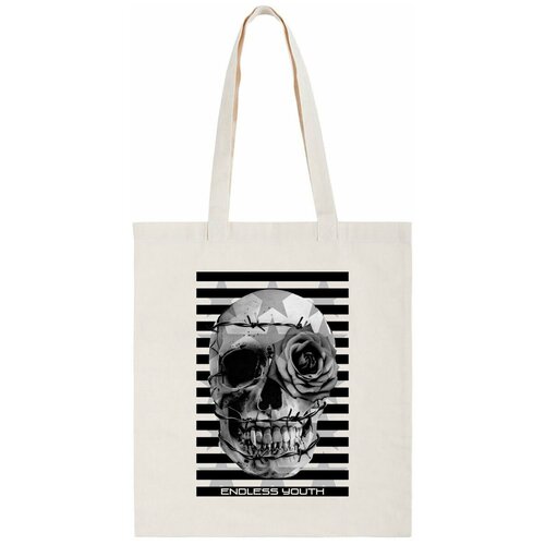 фото Сумка-шоппер coolpodarok череп. endless youth