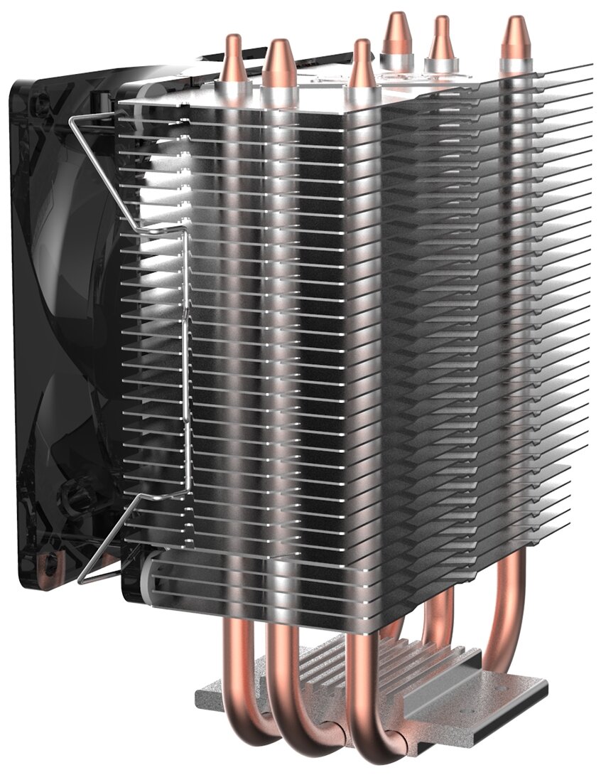 Кулер для процессора Deep Cool GAMMAXX 300 Socket 1155/1156/1366/FM1/FM2/AM3/AM2+/939/754 медь DeepCool - фото №4