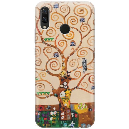 фото Силиконовый чехол на huawei nova 3 / хуавей нова 3 с принтом "климт" gosso