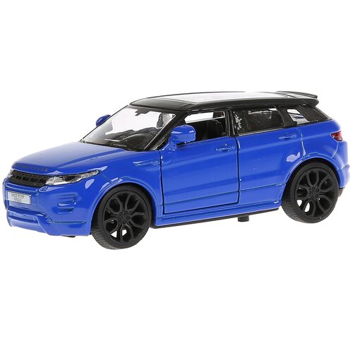 Легковой автомобиль ТЕХНОПАРК Range Rover Evoque 1:38, 12 см, синий электромобиль land rover evoque 4wd черный глянец