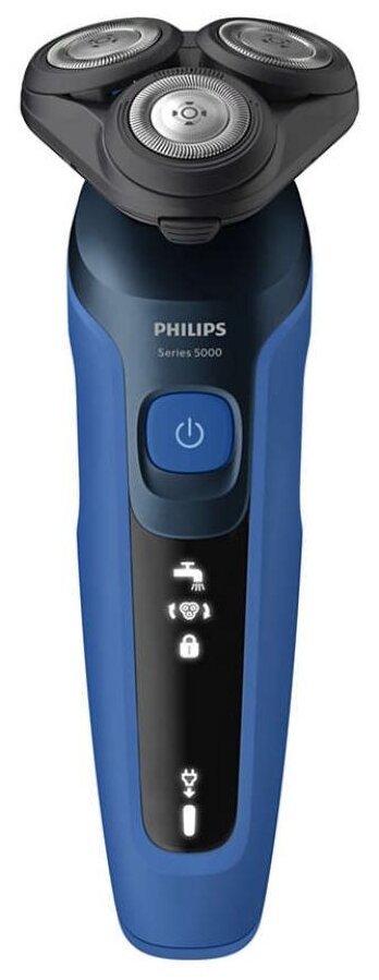 Электробритва Philips S5466/17 Series 5000, синий - фотография № 2