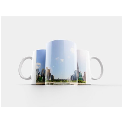 фото Кружка "шэньчжэнь, город, городской пейзаж" 320 мл lotsprints