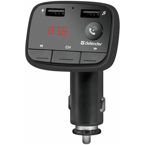 Defender Rt-multy <68009> FM Transmitter (microSD, Usb, Bluetooth5.0, пит.от прикур)