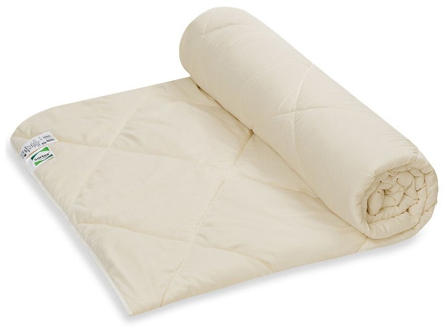 Одеяло облегченное стеганое "Бамбуковый сон" коллекция NATURA размер 200*220 см. арт. 25м-882 - фотография № 5