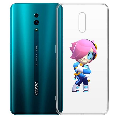фото Чехол-накладка clear case brawl stars-колетт навигатор для oppo reno krutoff group