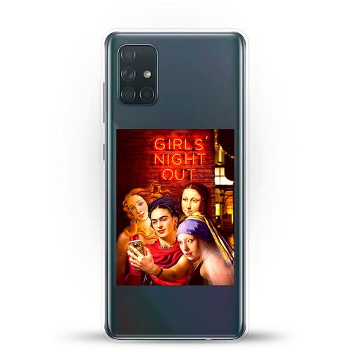 фото Силиконовый чехол girls nignt out на samsung galaxy a71 andy & paul