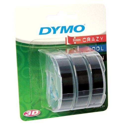 Картридж ленточный Dymo Omega S0847730 белыйчерный набор x3упак. для Dymo