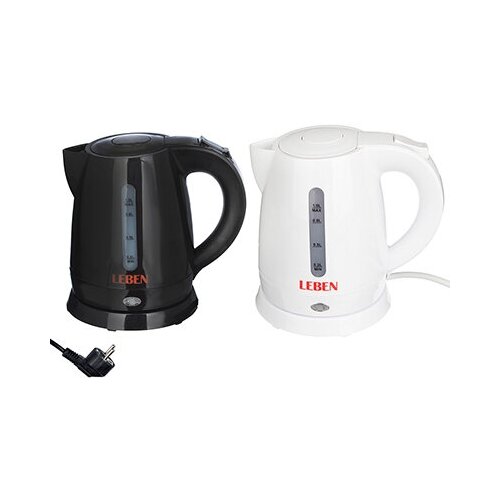 LEBEN Чайник электрический 10л 1350Вт скрытый нагрэлемент пластик 2 цвета 117000₽