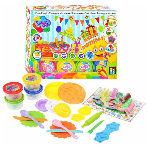 Набор теста для лепки Happy Birthday
