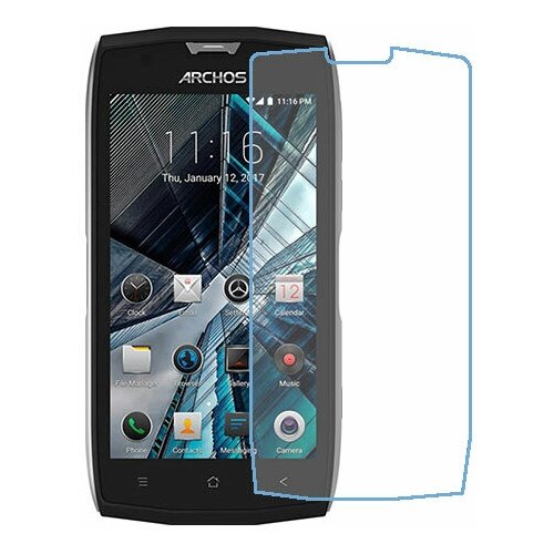 Archos Sense 50x защитный экран из нано стекла 9H одна штука archos diamond tab защитный экран из нано стекла 9h одна штука