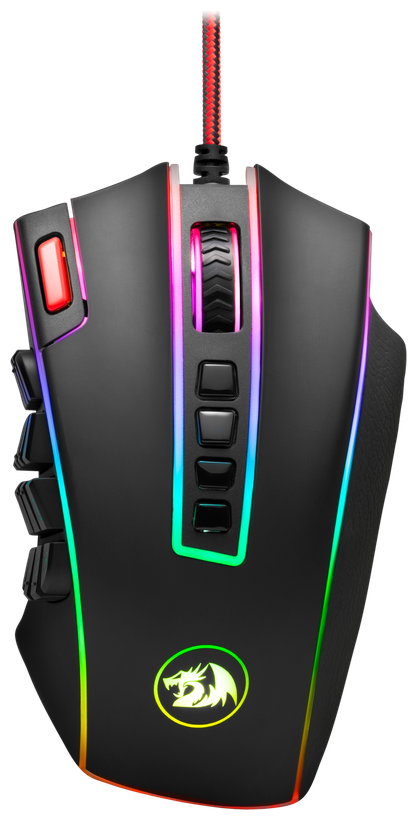 Проводная игровая мышь Redragon Legend Chroma X RGB,24 кнопки,32000 dpi