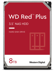 Жесткий диск WD Original Sata-iii 8Tb Wd80efzz Red Plus (7200rpm) 128Mb 3.5" Wd80efzz