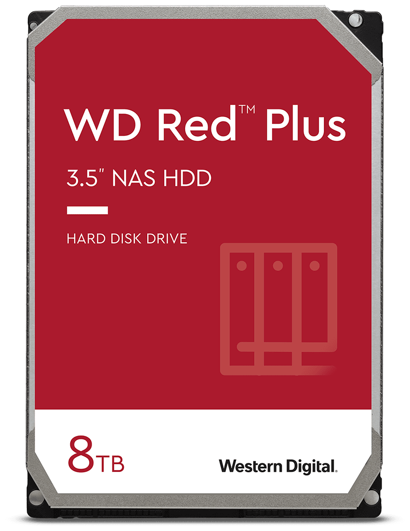 Жёсткий диск 8Tb SATA-III WD Red Plus WD80EFZZ