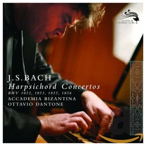 AUDIO CD Bach, J.S: Harpsichord Concertos. Ottavio Dantone, Accademia Bizantina. 1 CD audio cd bach brandenburg concertos 2 cd