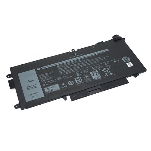 фото Аккумуляторная батарея для ноутбука dell latitude 3180 7.6v (7890mah) sino power