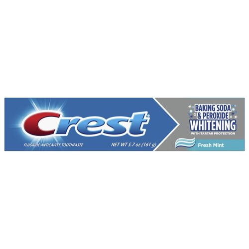 Crest Baking Soda And Peroxide – Отбеливающая зубная паста 161 грамм