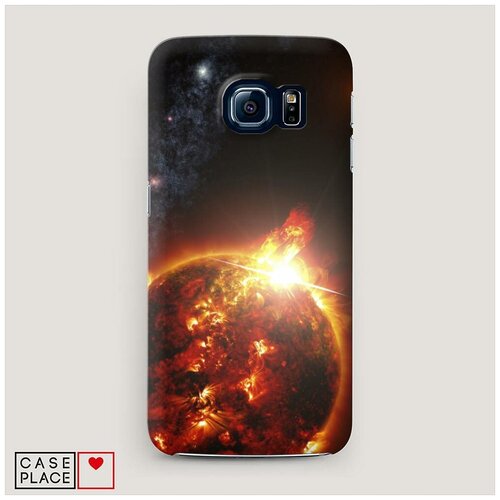 фото Чехол пластиковый samsung galaxy s7 космос 19 case place
