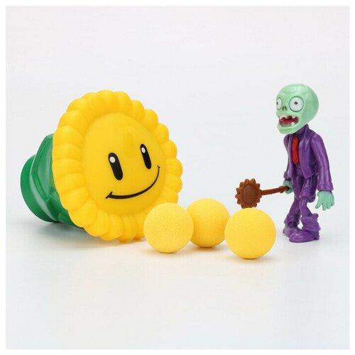 фото Настольная игра для детей для взрослых растения против зомби игровой набор фигурка игрушка plants vs zombies martinson