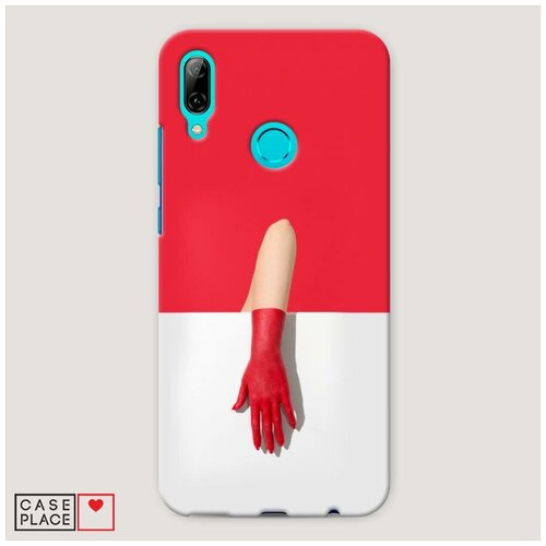 фото Пластиковый чехол "рука арт" на huawei p smart 2019 / хуавей п смарт 2019 case place