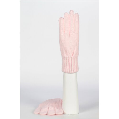 фото Перчатки ferz зимние, шерсть, размер m, розовый