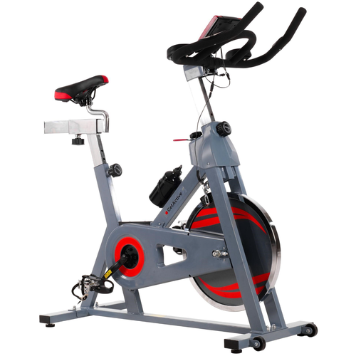фото Велотренажер getactive wheel es-703 10kg для спорта дома, для ног, кардио, до 125 кг, серый
