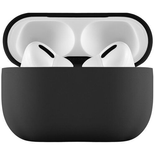 фото Чехол ubear airpods pro touch pro silicone case, 1,5 мм усиленный, черный