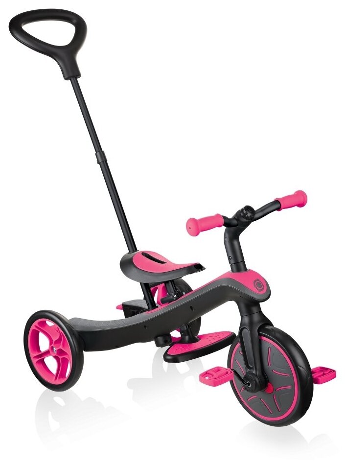 Трехколесный велосипед  GLOBBER Trike Explorer 4 в 1, розовый