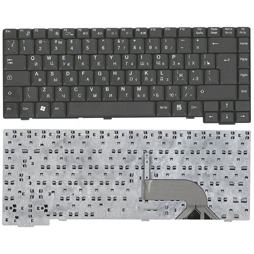 Клавиатура для ноутбука Fujitsu Siemens Amilo M6450 M6450G черная клавиатура для ноутбука fujitsu siemens amilo a1640 a1645 серая eng p n mp 03086d0 3601