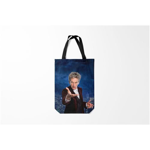 фото Сумка-шоппер / 31х42 см / сериалы / doctor who listen burnettie