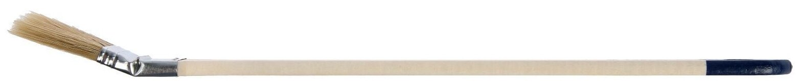 Кисть радиаторная тундра, натуральная щетина, деревянная рукоятка, 1.5", 38 мм - фотография № 3