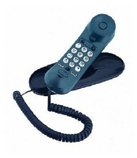 Mini-RU (blue) Alcatel Temporis проводной телефон, цвет синий