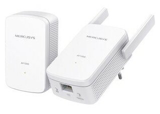 Комплект гигабитных Wi-Fi адаптеров Powerline TP-Link AV1000 Powerline kit with 300Mbps Wi-Fi