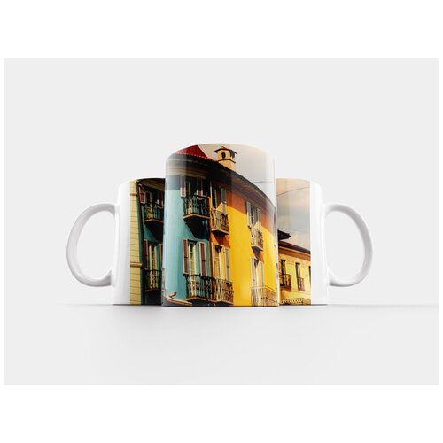 фото Кружка "дом, архитектура, балкон" 320 мл lotsprints