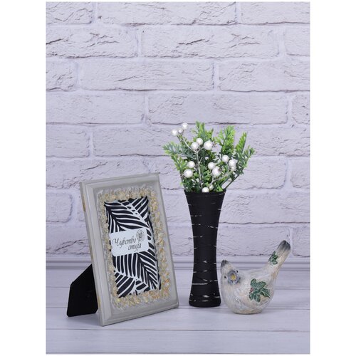 Интерьерная декоративная стеклянная ваза для цветов и сухоцветов, для оформления дизайна домашнего интерьера мятный сироп ваза, мятный, талия 19см