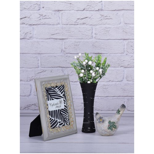 Интерьерная декоративная стеклянная ваза для цветов и сухоцветов, для оформления дизайна домашнего интерьера мятный сироп ваза, мятный, талия 19см