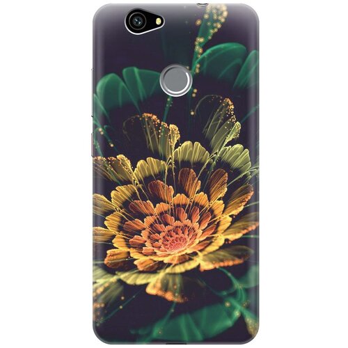 фото Re:pa накладка transparent для huawei nova с принтом "красивый цветок"