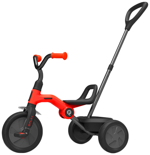 Трехколесный велосипед  QPlay Ant Plus Basic Trike, красный