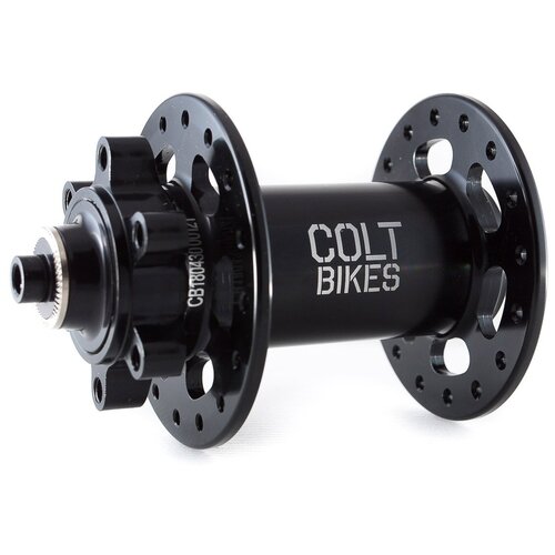 Втулка передняя Colt Bikes .30 (32H, QR, 100mm) Black втулка передняя vb vbdc f25 32h qr 135mm fatbike