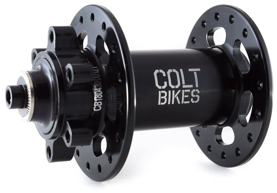 Втулка передняя Colt Bikes .30 (32H, QR, 100mm) Black