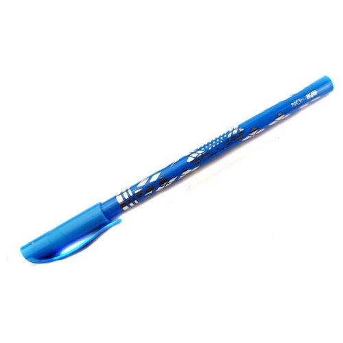 Ручка Bikson масляная, синие чернила, 1мм / 50шт в упаковке / ручка / набор 50шт ручка шариковая синяя 50шт в упаковке ручка набор 50шт