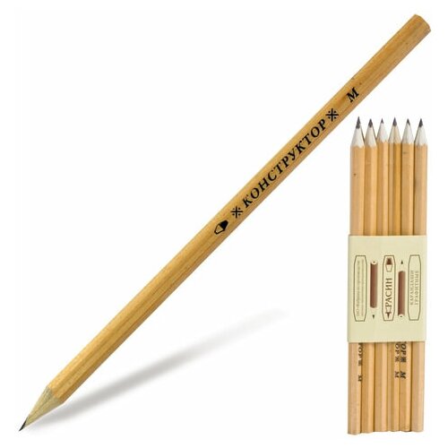 Карандаш чернографитный красин, 1 шт., 