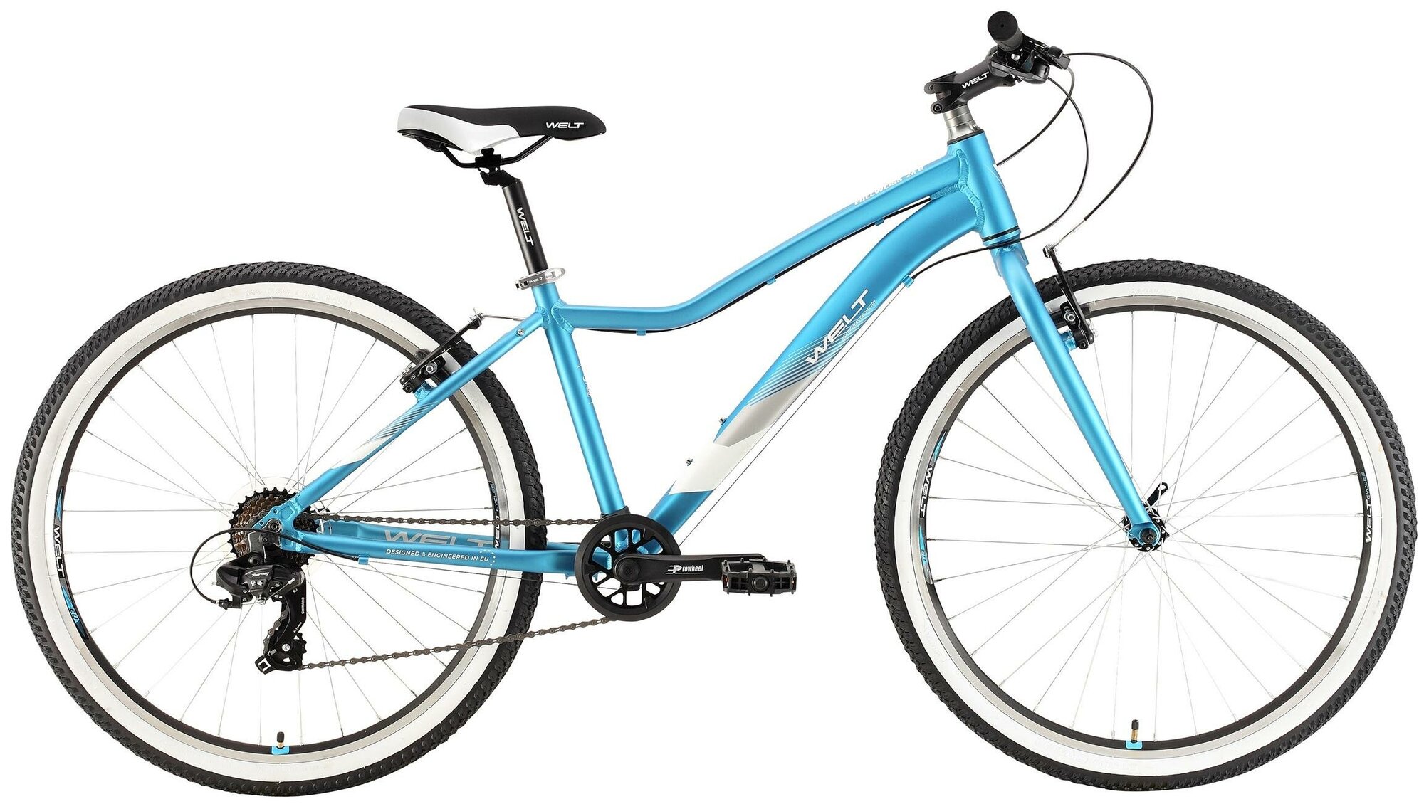 Велосипед Welt Edelweiss 26 R 2021 Tiffany Blue