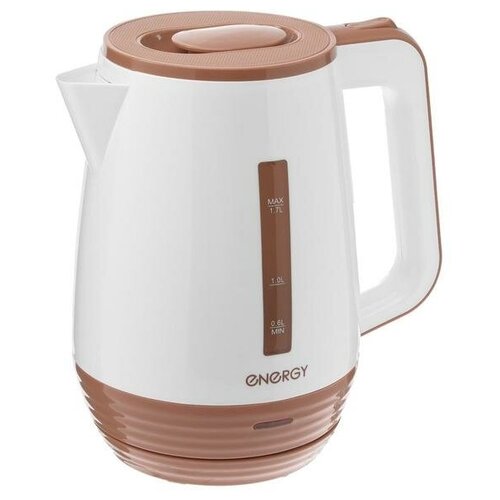 Чайник электрический ENERGY E-235 пластик 17 л 2200 Вт бело-бежевый 250000₽