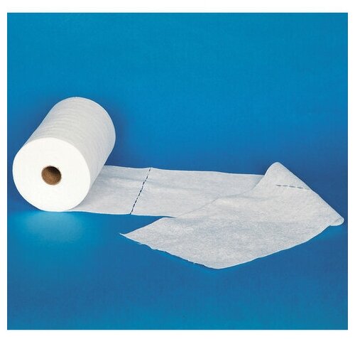 Салфетки бумажные 20х30см, 1-слойные Чистовье, 100шт. в рулоне, 45г/м2, белые, 3 уп. (601-829)